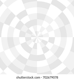 Abstract white background texture circular style. Geometric shapes pattern. Shades of gray. Vector illustration.
