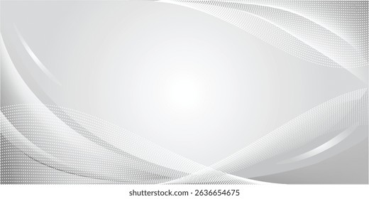 abstract white background with transparent lines. vector illustration