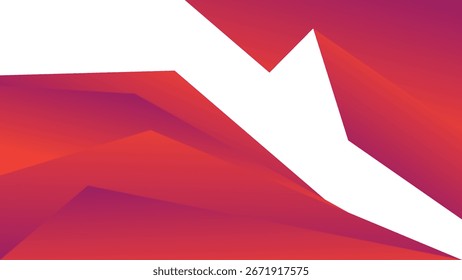 FONDO BLANCO Abstractas CON FORMAS GEOMÉTRICAS TRIÁNGULO GRADIENTE PÚRPURA COLOR NARANJA DISEÑO PLANTILLA DE VECTOR BUENO PARA EL SITIO WEB MODERNO, FONDO DE PANTALLA, DISEÑO DE LA CUBIERTA, LANDING PAGE