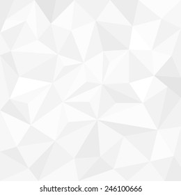 Abstract White Background With Triangles