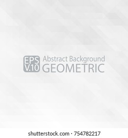 Abstract white background of triangles. Vector. For printing, web, packaging, design