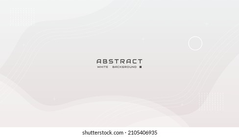 Abstract white background for various background, template, banner, poster, presentation, etc.