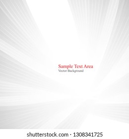 Abstract white Background, Vector. 