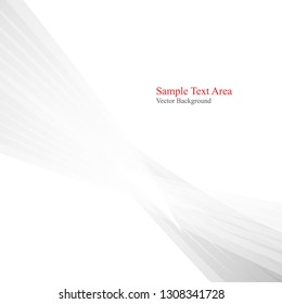 Abstract white Background, Vector. - Vector