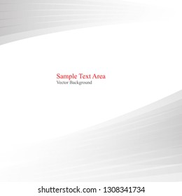 Abstract white Background, Vector. - Vector