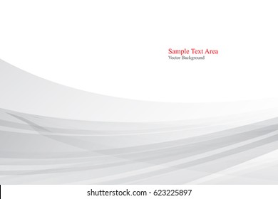 Abstract white Background, Vector.