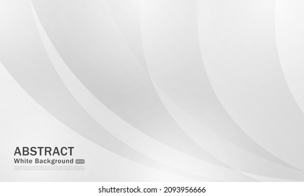 Abstrakter weißer Hintergrund, Vektordesign, Bannermuster, Hintergrundvorlage. Geeignet für verschiedene Hintergrunddesigns, Vorlagen, Banner, Poster, Präsentationen, etc.