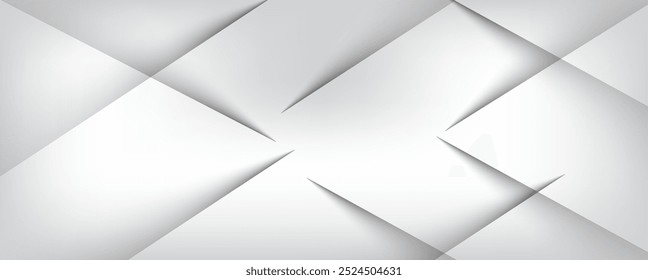 Abstract white background. Vector abstract graphic design Banner Pattern background template. Minimalist modern graphic design element cutout style concept for banner, flyer, card, or brochure cover