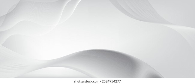 Abstract white background. Vector abstract graphic design Banner Pattern background template. Minimalist modern graphic design element cutout style concept for banner, flyer, card, or brochure cover