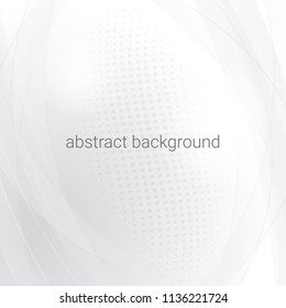 Fondo blanco abstracto, Ilustración vectorial
