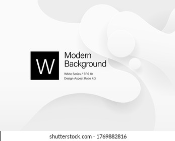 Abstract white  Background, Vector Illustration 