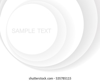 Abstract white Background, Vector Illustration