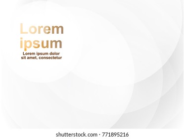 Abstract white Background, Vector Illustration
