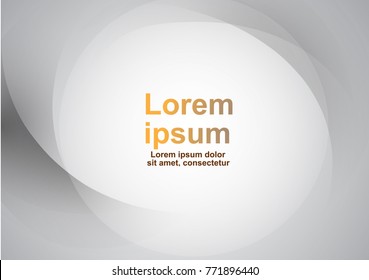 Abstract white Background, Vector Illustration