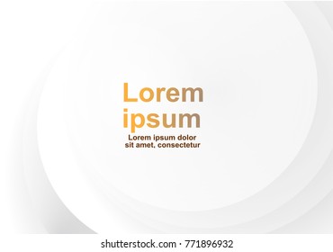 Abstract white Background, Vector Illustration