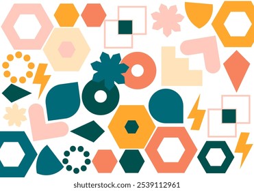 Abstract white background vector, used for Wallpaper, poster design, banner, template and more