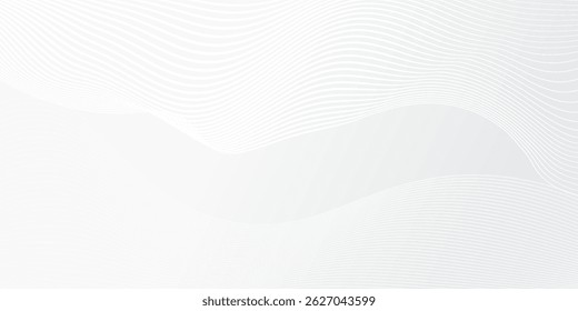 Abstract white background. wave with line element. Modern trendy design in vector EPS 10