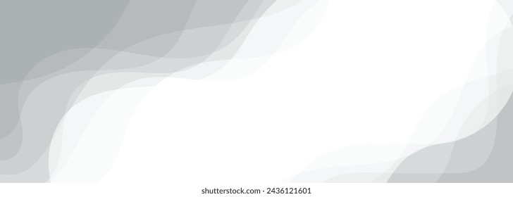 Abstract white background wave texture design.