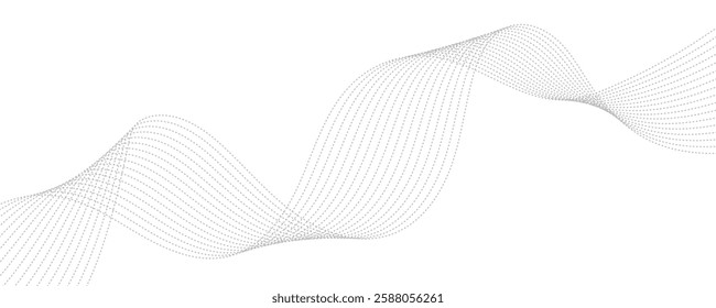abstract white background with waves	