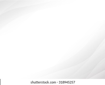 abstract white background with waves