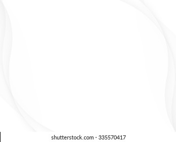 abstract white background with waves