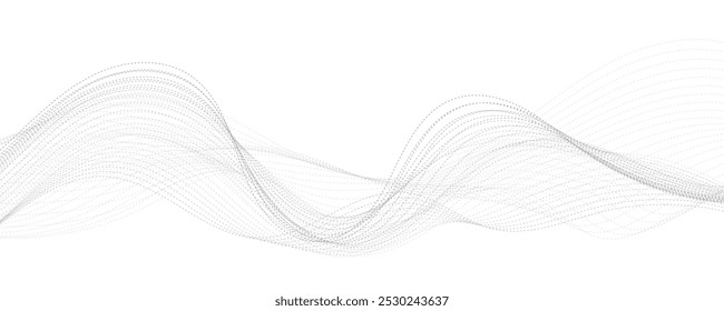 fundo branco abstrato com ondas. EPS10