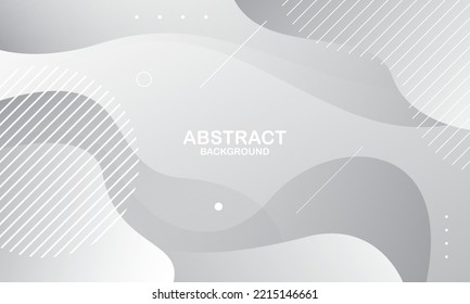 Abstract white background with waves. Fluid shapes composition. Eps10 vector