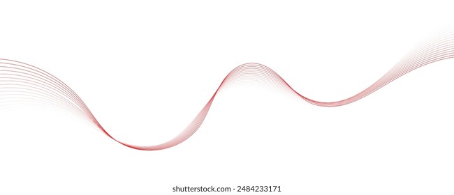 Fondo blanco Abstractas con ondas. Plantilla de diseño de Anuncio moderno
