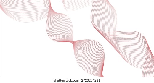 Fundo branco abstrato com ondas. Modelo moderno de design de banner