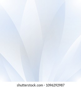 Abstract white background with waves and shadows, Vector illustration 