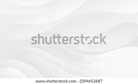 Abstract white  Background with Wavy Shapes. flowing and curvy shapes. This asset is suitable for website backgrounds, flyers, posters, and digital art projects.