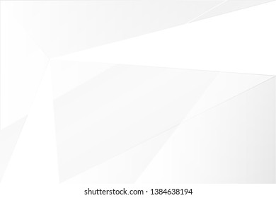 Abstract white background.design geometrical.white and gray gradient color modern background design vector Illustration.
