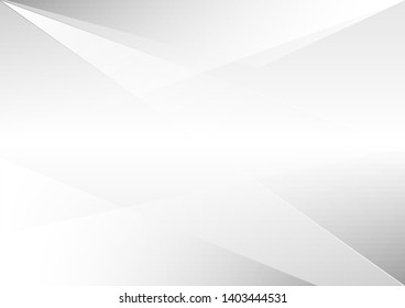 Abstract white background.design geometrical.white and gray gradient color modern background design vector Illustration.