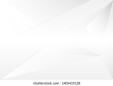 Abstract white background.design geometrical.white and gray gradient color modern background design vector Illustration.