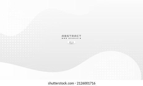 abstrakte weiße Hintergründe mit Scratches-Effekt und halftone, moderne und saubere Landingseitenkonzepte