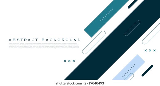 Fondo de Anuncio blanco Abstractas con Formas verdes superponen diseño de concepto de elemento de patrón de color. Estilo de fondo diagonal de moda. Vector Eps10
