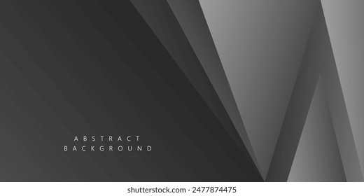 Abstrakte weiße und schwarze Pfeilschicht moderner Hintergrund. Textur weiß Muster. Vektorillustration	