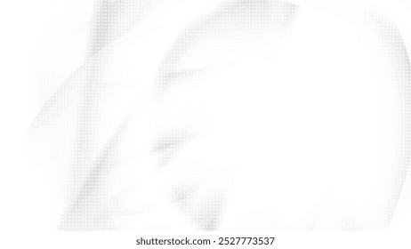 Plano de fundo de cor preto e branco abstrato com efeito de meio-tom, padrão de pontos. Ilustração vetorial.