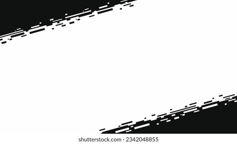 fondo corporativo abstracto blanco y negro. fondo de espacio de copia de pincel abstracto