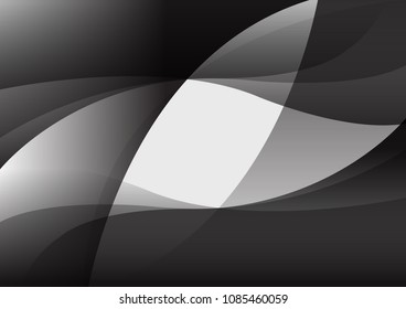 Abstract white black gray color lines background. corporate technology modern design. pattern geometric style. vector Illustration.
