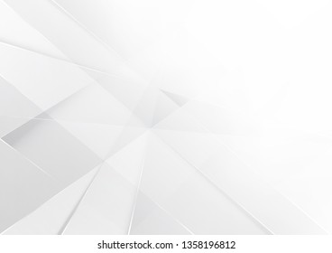 Abstract white black gray color lines background. corporate technology modern design. pattern geometric style. vector Illustration.