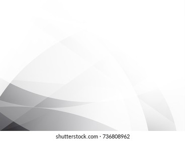 Abstract white black gray color lines background. corporate technology modern design. pattern geometric style. vector Illustration.
