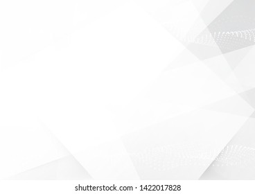 Abstract white black grey color lines background. Corporate technology modern design. Pattern geometric shapes style. Vector. Illustration.