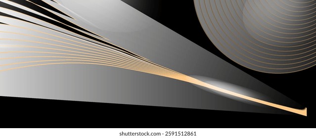 Abstract white and black mix lines background with light effects. vector, line,gradian, eps 10