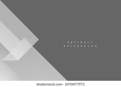 Abstract white and black modern shape background. texture white pattern. vector illustration	