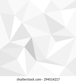 Abstract white black Polygon for background