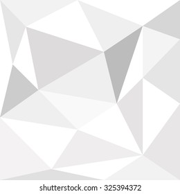 Abstract white black Polygon for background
