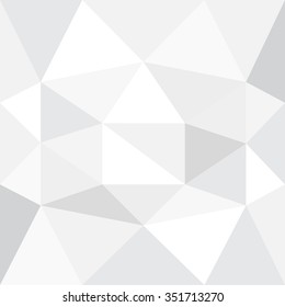 Abstract white black Polygon for background