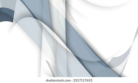 Abstract white blue background poster with dynamic. technology network vector illustration.