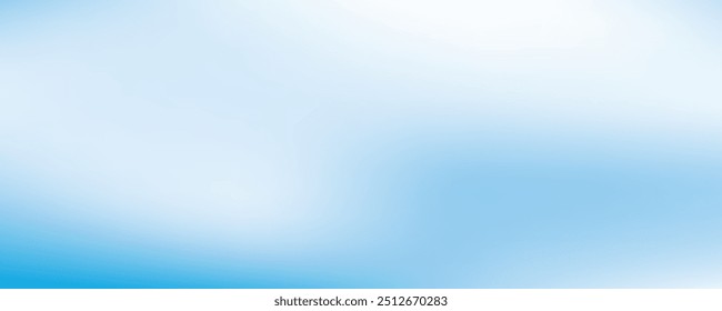 Abstractas fondo de gradiente de color blanco y azul. Ilustración vectorial.